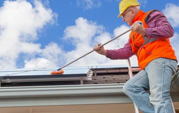 Knighton Fields soft wash roof cleaning